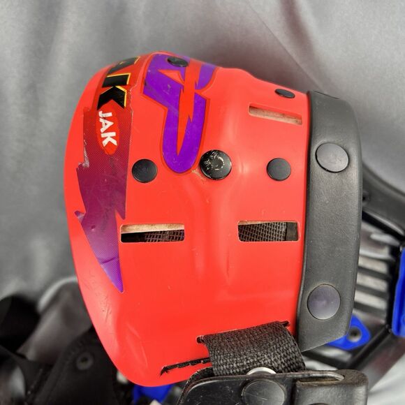 Vintage 90s HRP Flak Jak III Motocross Supercross Chest Protector Jr. Roost Neon - Picture 6 of 16